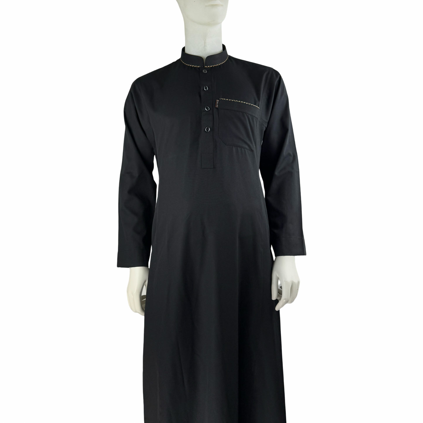 Al-Safina Traditional Men Thobe - Black