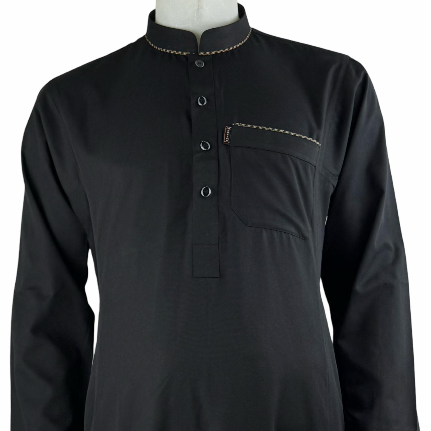 Al-Safina Traditional Men Thobe - Black