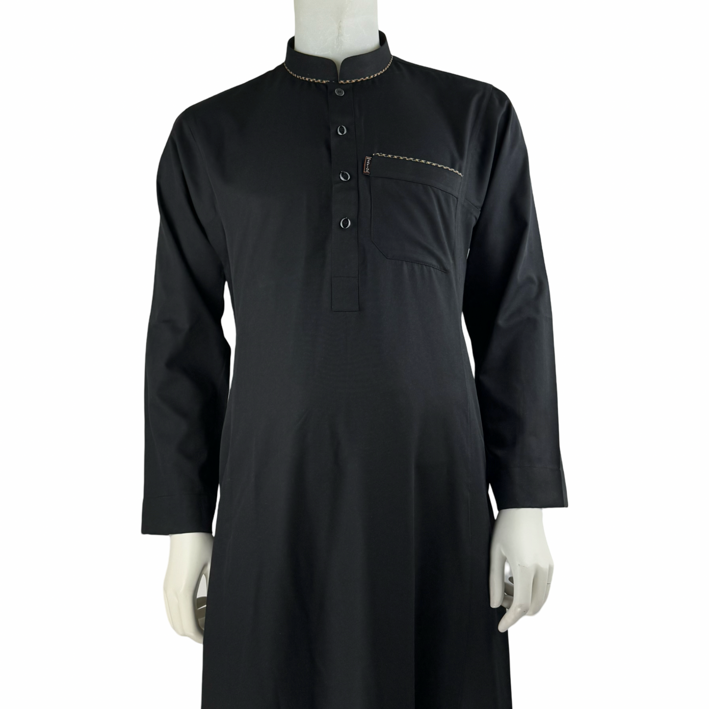 Al-Safina Traditional Men Thobe - Black