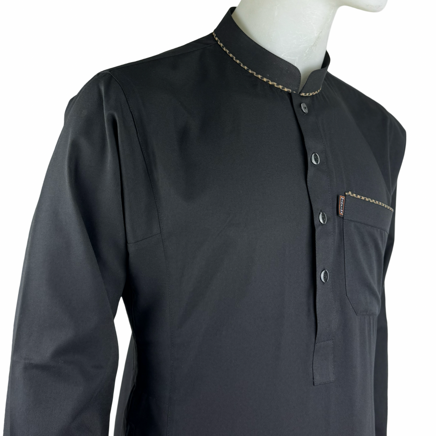 Al-Safina Traditional Men Thobe - Black