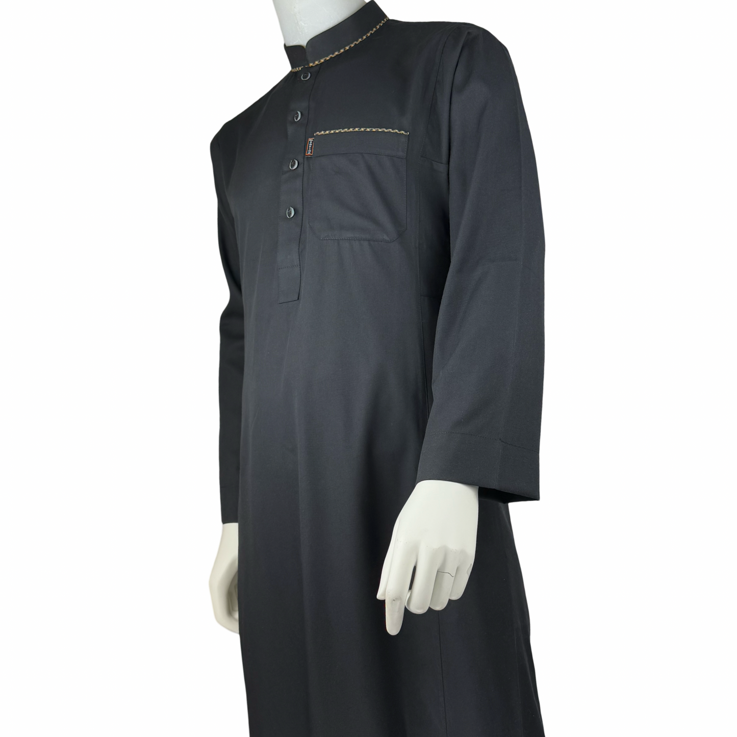 Al-Safina Traditional Men Thobe - Black